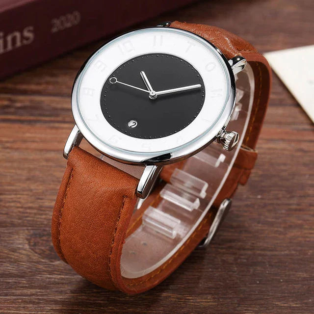 Open media 1 in modal  Open media 2 in modal  Open media 3 in modal  Open media 4 in modal Tomiwatches.pk  TOMI T-085 Men's Watch Date Quartz Round Dial