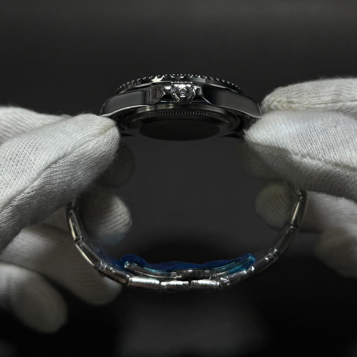 Rolex Black With date & Shine Surface