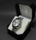 Rolex White Arabic Style Date & Day
