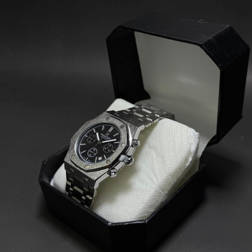 Audemars Piguet Black Chronograph Working Watch