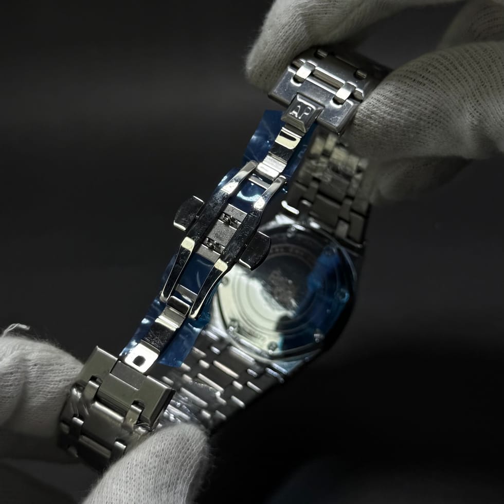 Audemars Piguet Blue Chronograph Working Watch