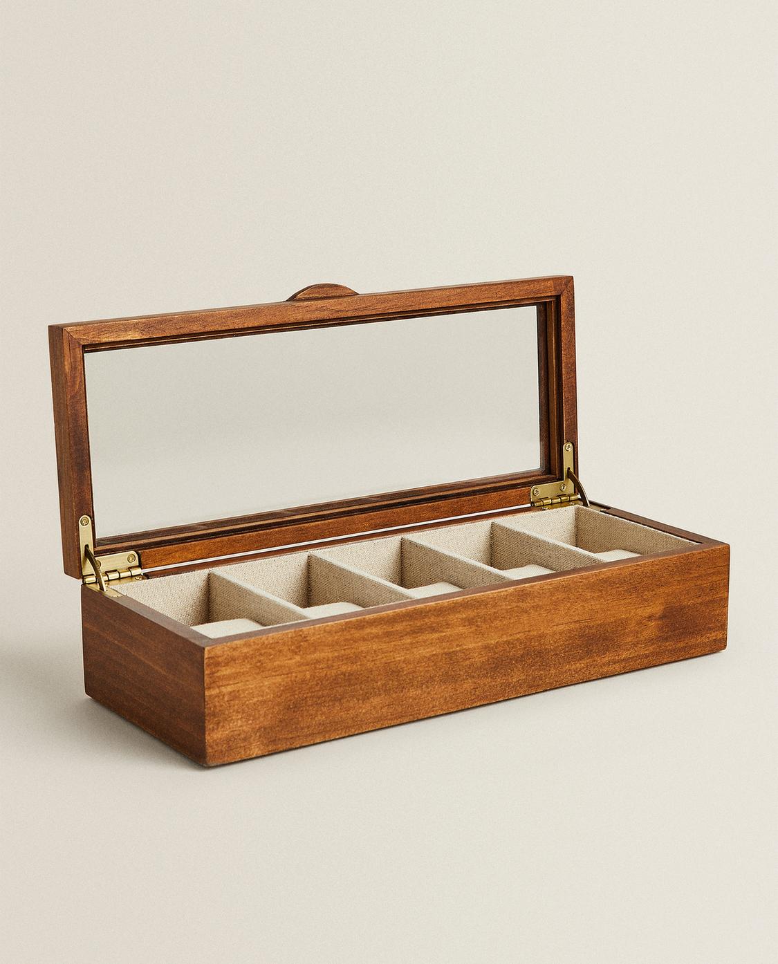 Luxury Wooden Watch Box (5 Pieces)