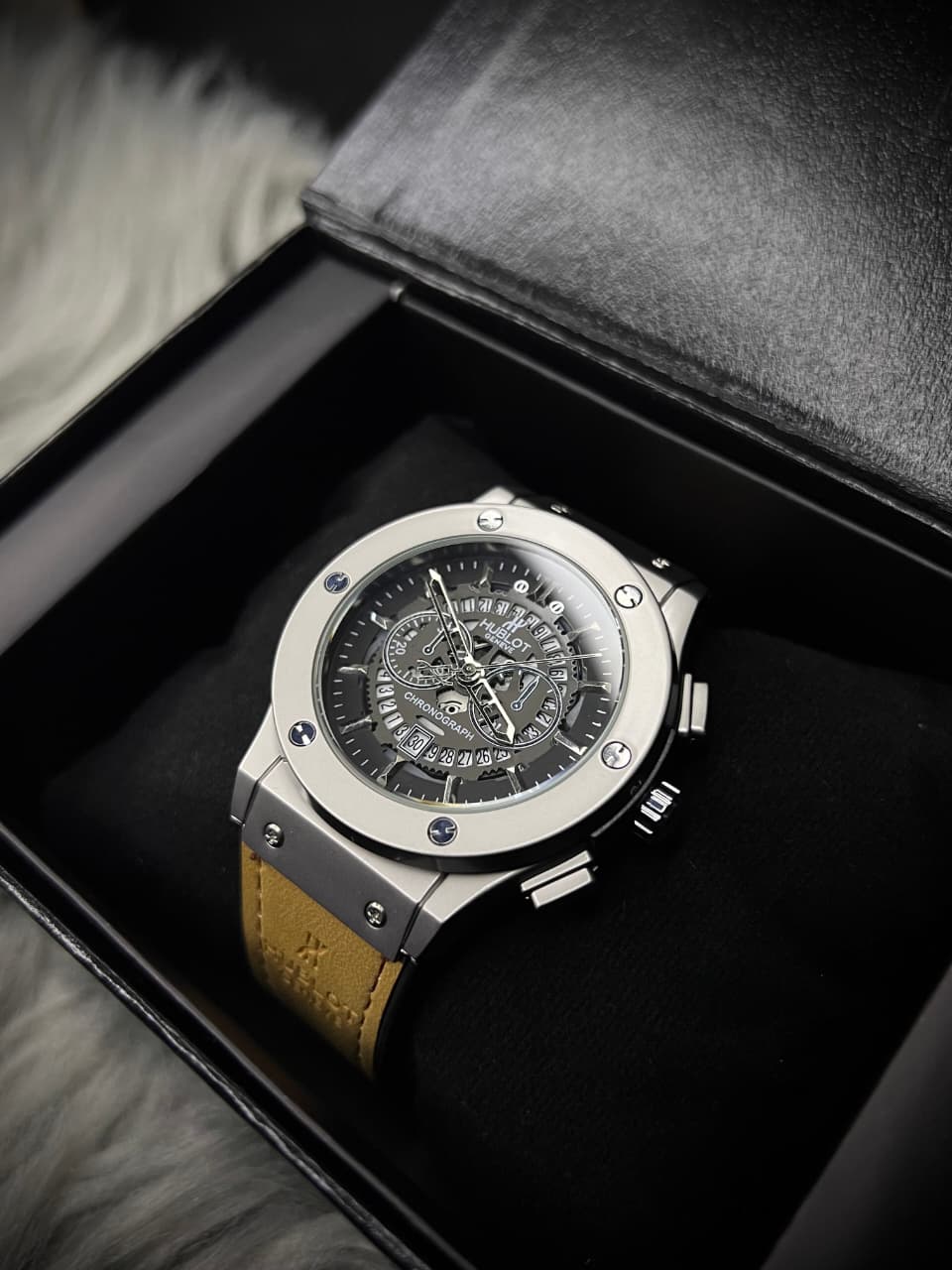 Hublot leather Watch